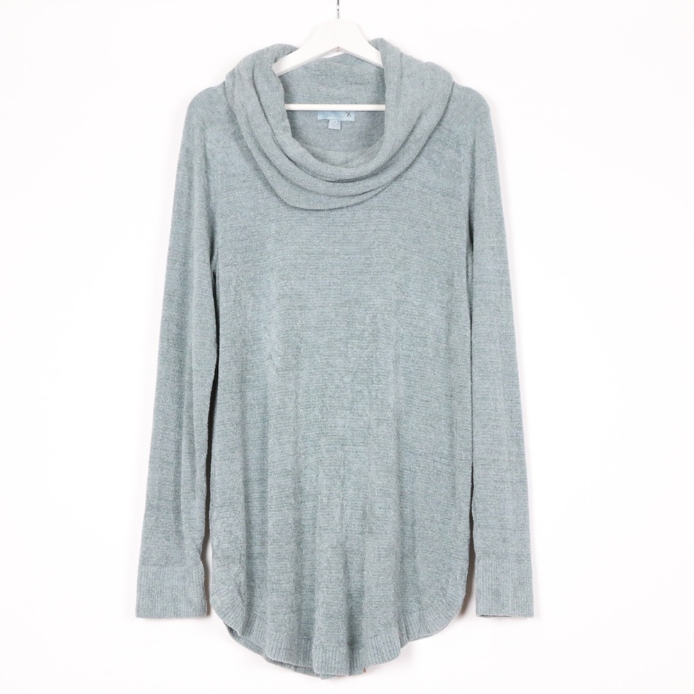 Barefoot Dreams Cowl Neck Tunic Sweater